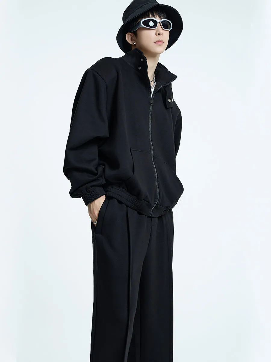 【23s September.】Simple Casual Trousers Top Sports Suit -M