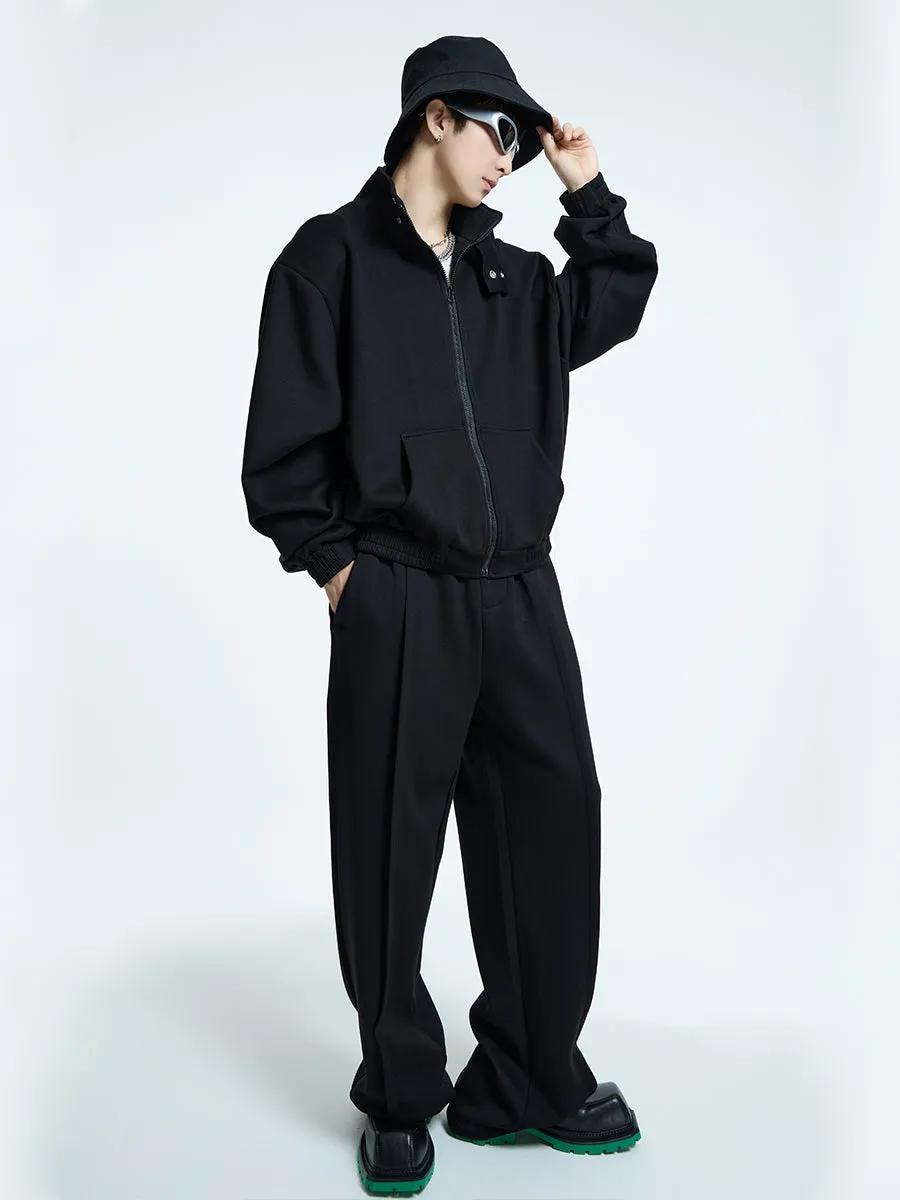 【23s September.】Simple Casual Trousers Top Sports Suit -M