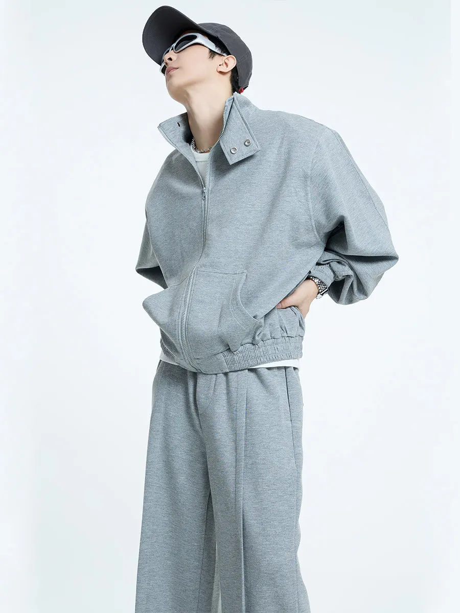 【23s September.】Simple Casual Trousers Top Sports Suit -M