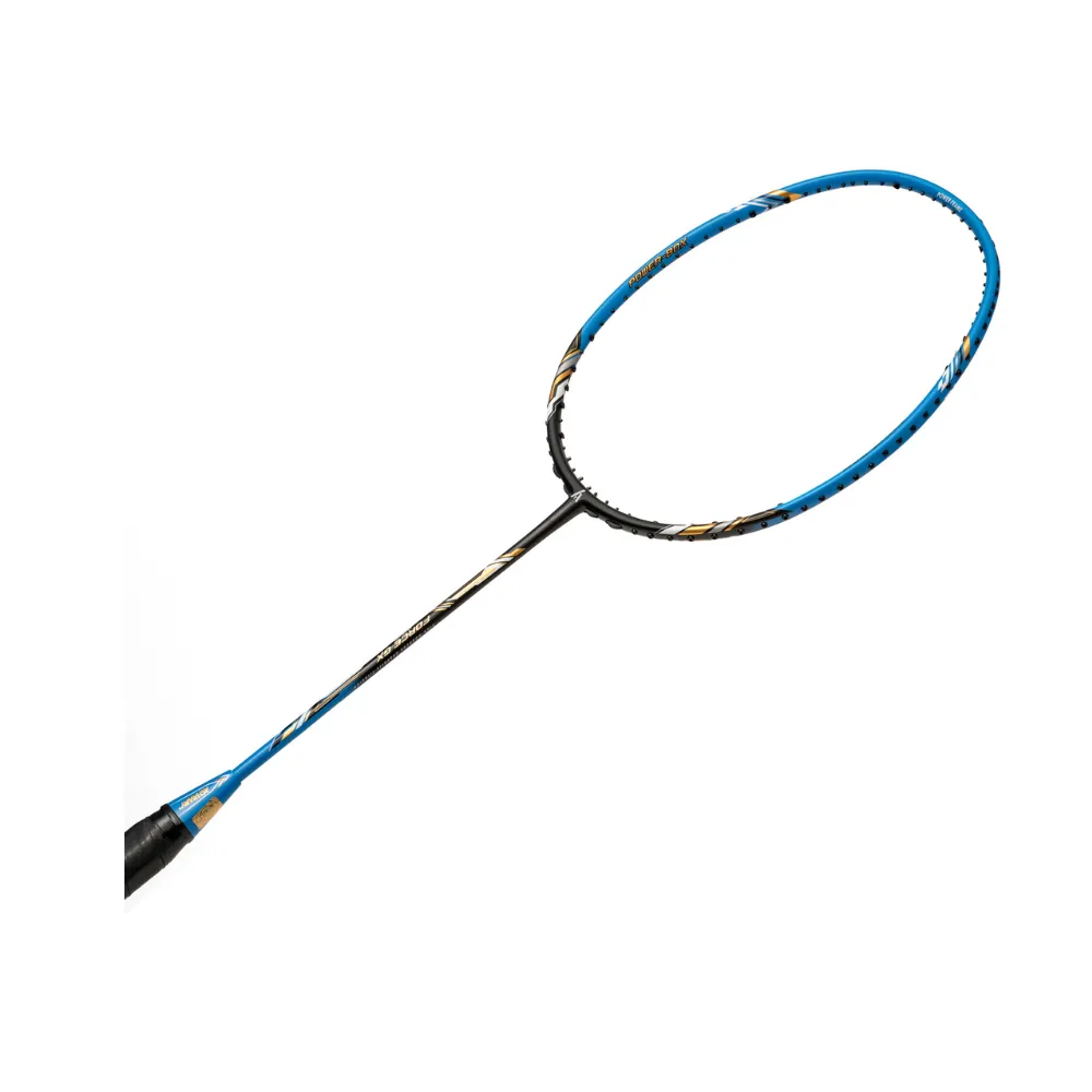 ASHAWAY Force GX 100 Blue, Black Badminton Racquet (80 gm) With Full Cover