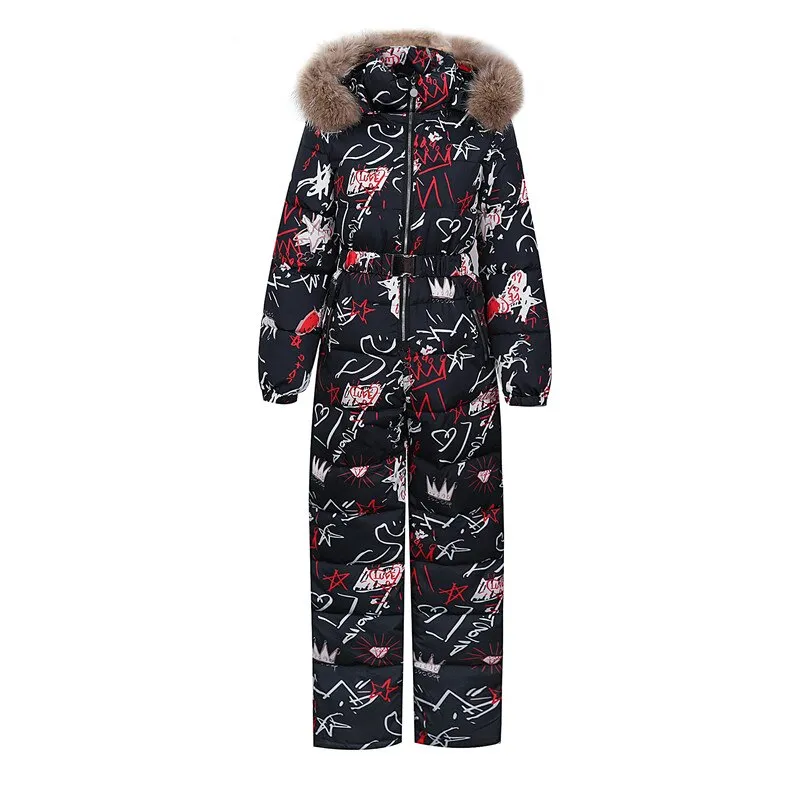 Ashore Ski Shop Warm One Piece Jumpsuit Women Outfit Ski Suit Jacket Winter