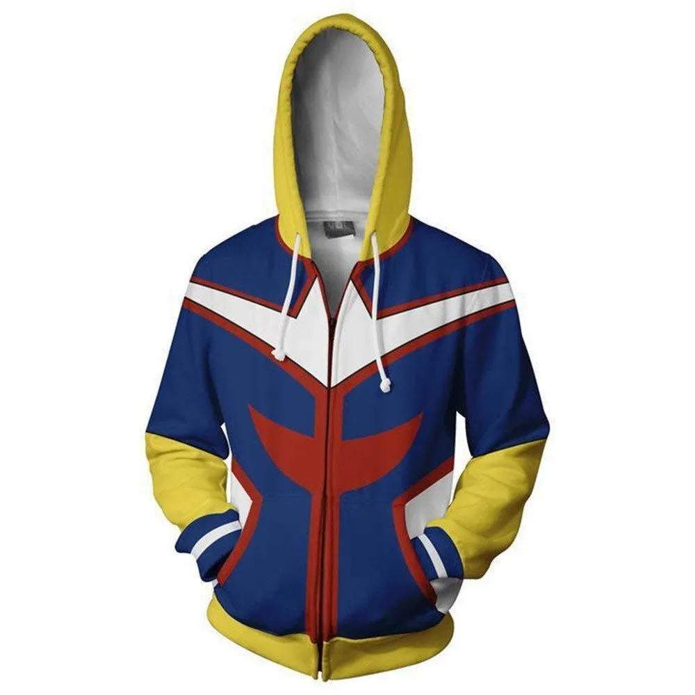 Boku No Hero Academia My Hero Academia Hoodie - All Might