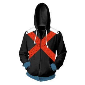 Boku No Hero Academia My Hero Academia Hoodie - Red