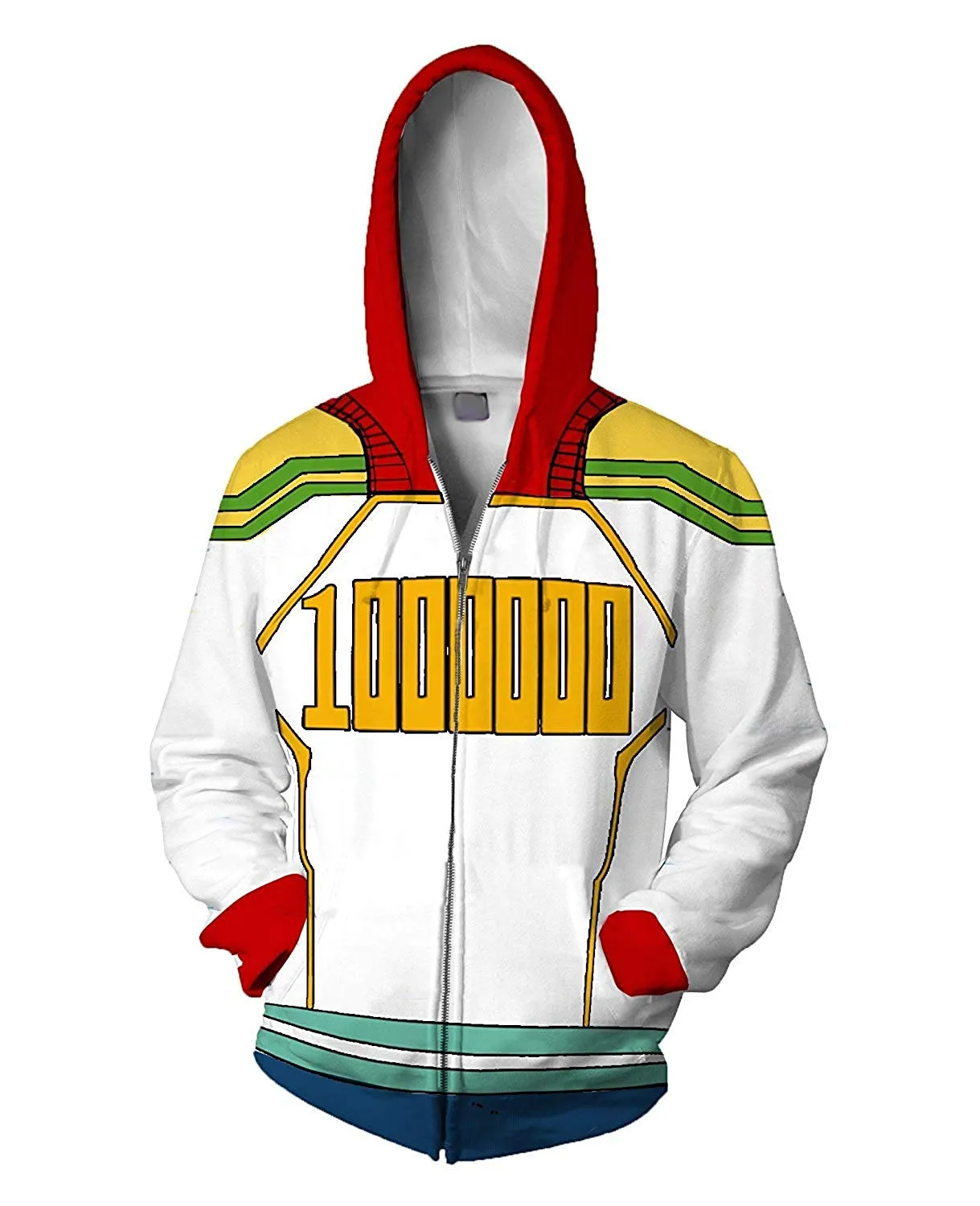 Boku No Hero Academia My Hero Academia Hoodie - White