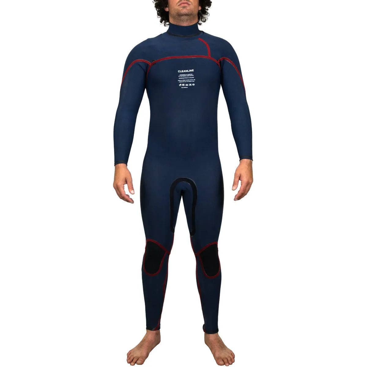 Cleanline 4/3 Chest Zip Wetsuit