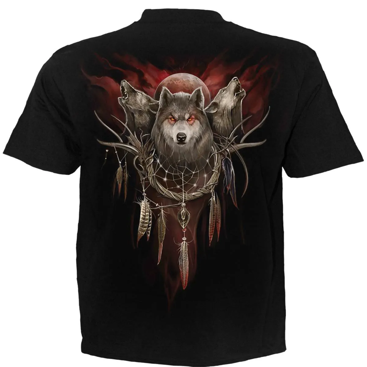 CRY OF THE WOLF - T-Shirt Black