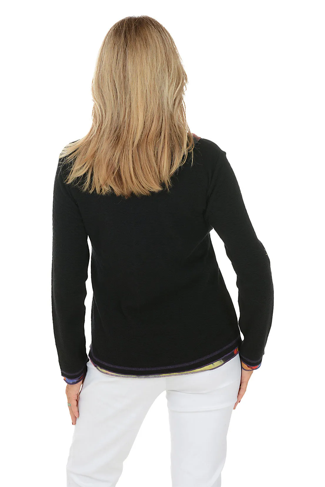 Darica Cowl Neck Long Sleeve Top