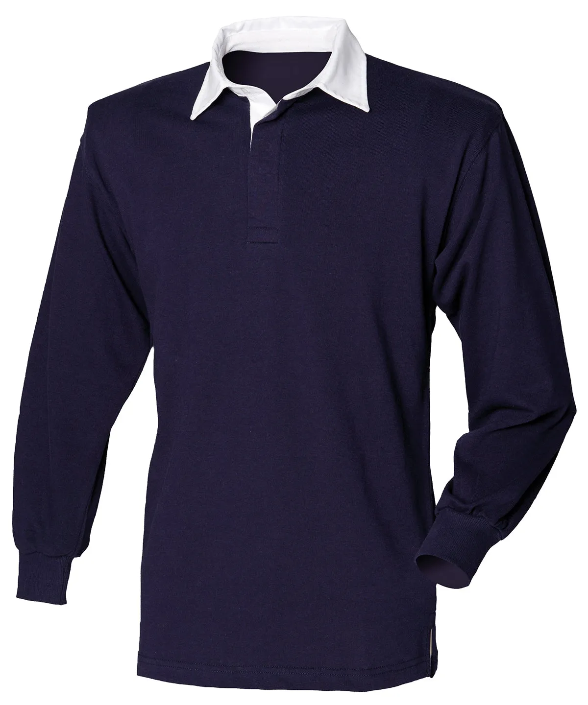 FR100 -Long Sleeve Plain Rugby Shirt