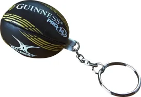 Guinness Rugby Ball Keyring