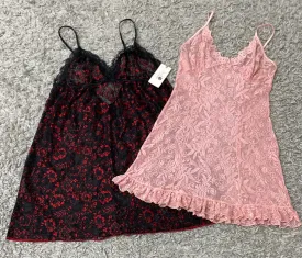 Lace and Mesh Lingerie Tops - 15 Pieces