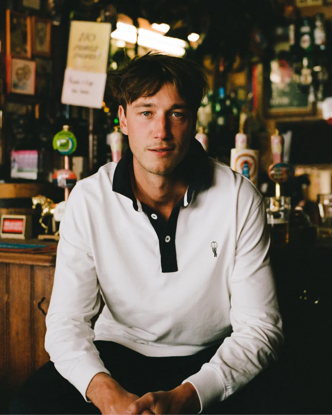 'Le Rugby' Classique White Rugby Shirt