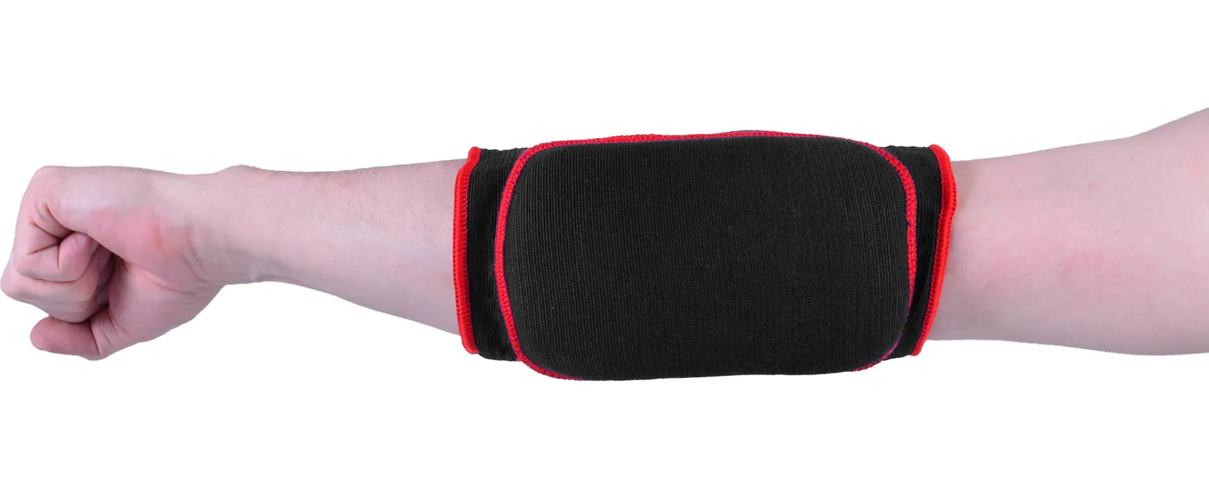 MAR-173B | Black Elasticated Fabric Elbow Pads