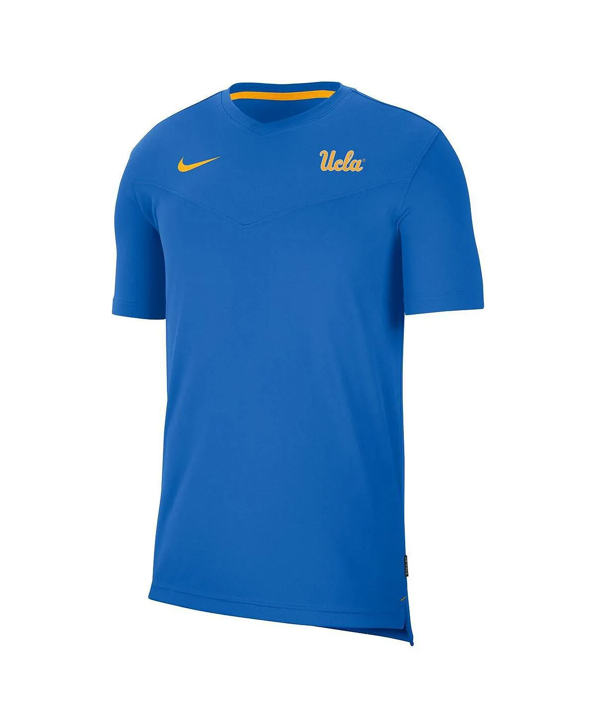 Men's blue t-shirt ucla bruins coach uv performance Nike, blue