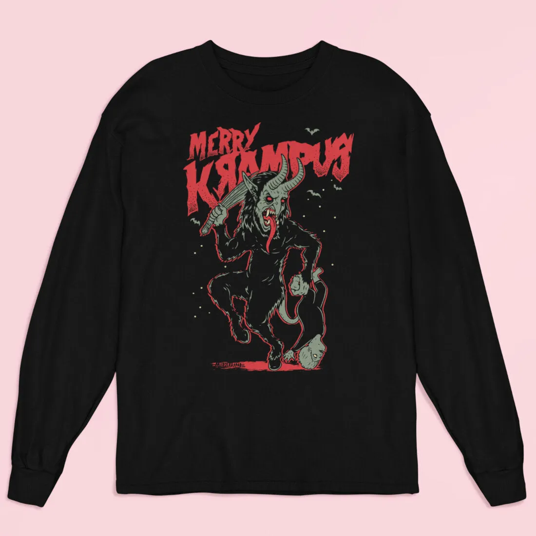 Merry Krampus Long Sleeve Shirt