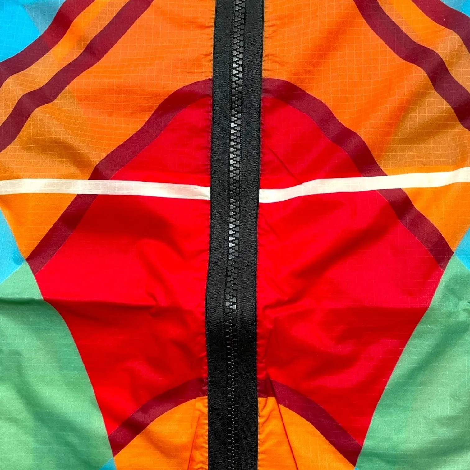 Moncler Genius Spinner Kite Print Windbreaker Jacket Multicolor