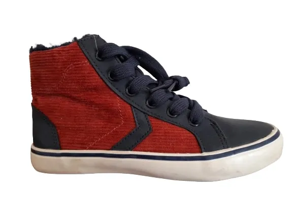 Next Rust Lace-Up Older Boys Hi-Tops