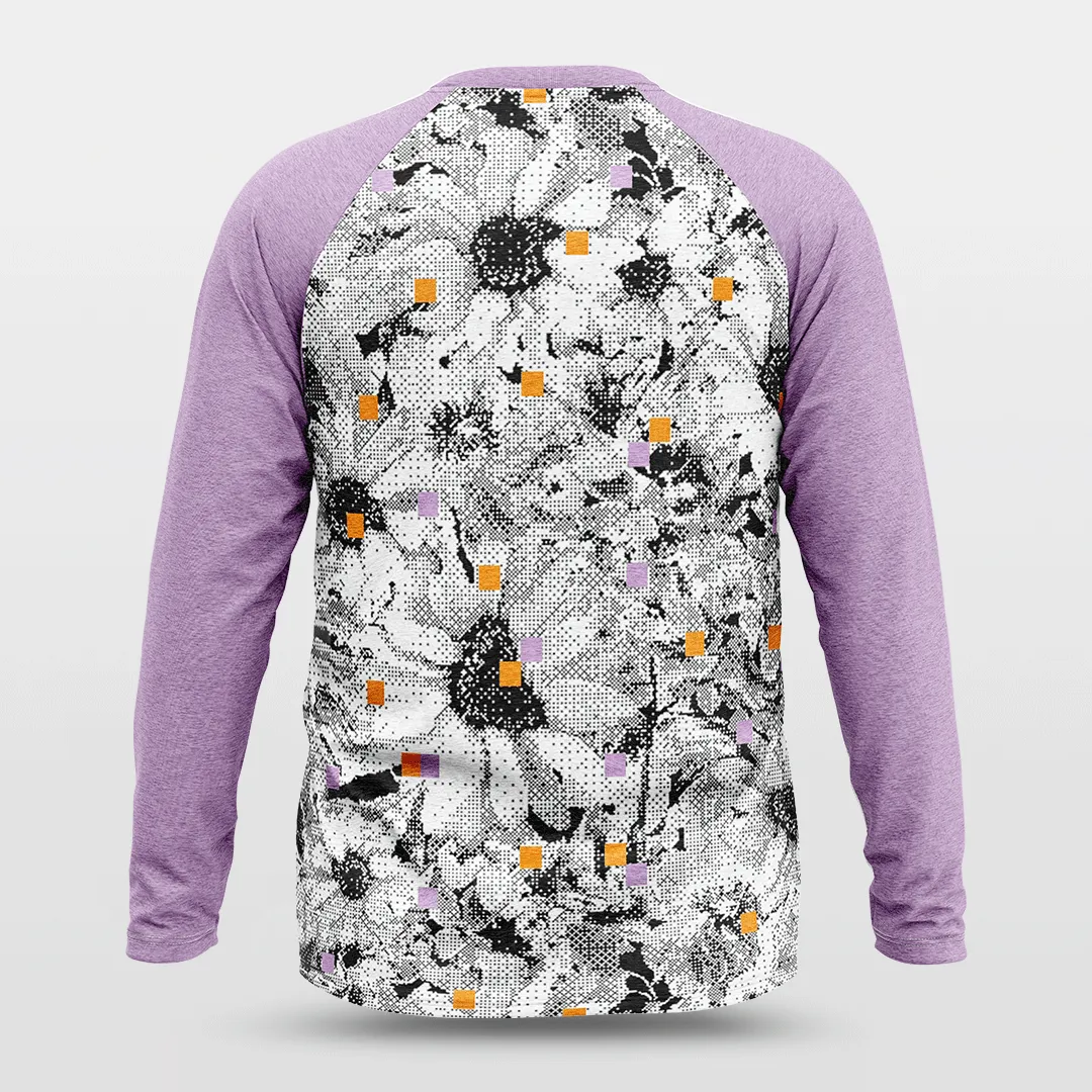 Pixel Flower - Customized Baggy Long Sleeve Shooting Jersey