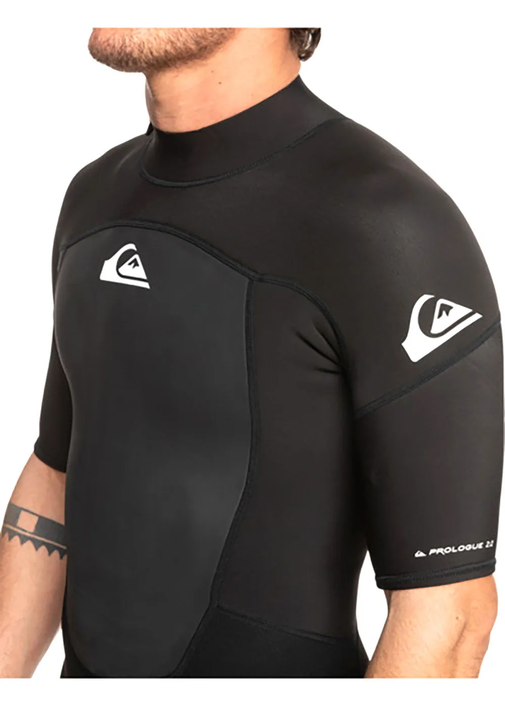 Quiksilver Mens Prologue 2mm FL BZ Spring Suit Wetsuit