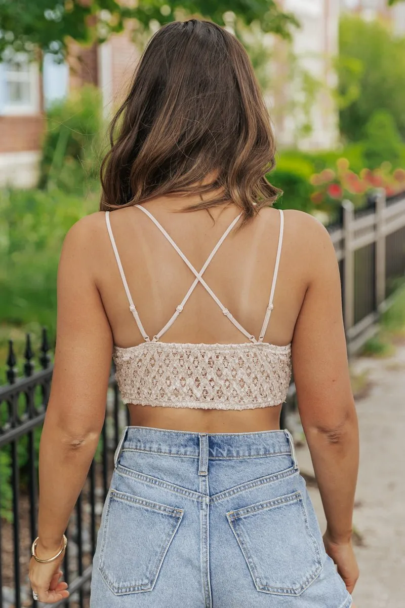 Scalloped Lace Bralette - FINAL SALE