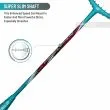 Yonex Arcsaber 73 Light Aqua Blue Badminton Racket Prestrung Blue - Made in China